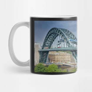 Tyne Bridge and Newcastle Quayside Mug